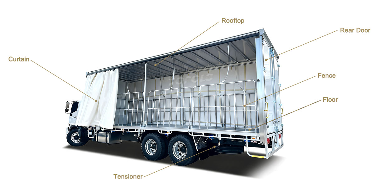 Curtain Side Truck Bodies