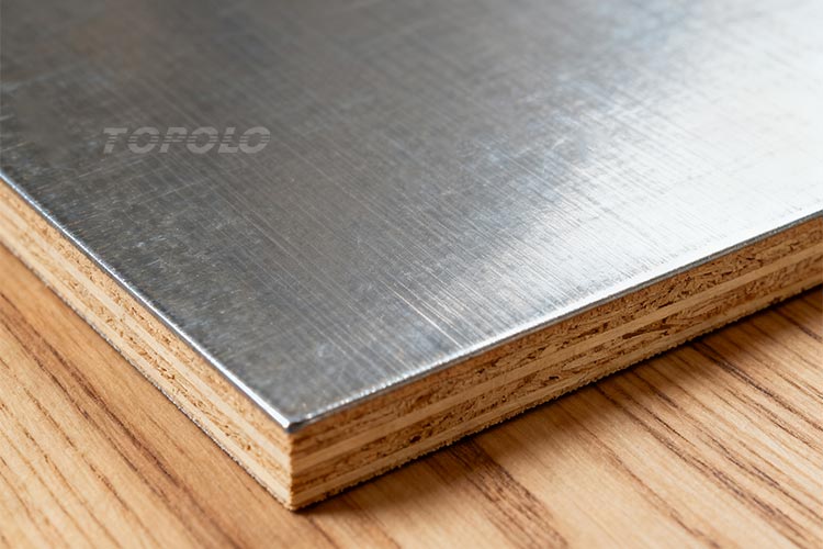 Steel Plywood Panels, steel laminated plywood, steel covered plywood.